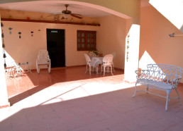 Terraza y patio