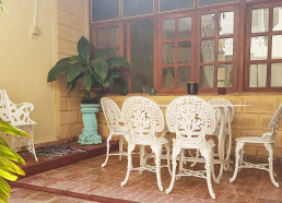 Terraza y patio